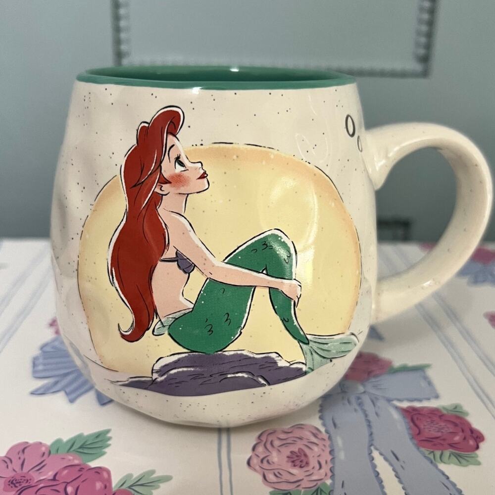NWOT Disney The Little Mermaid Ariel "Free As Sea" Ceramic Mug